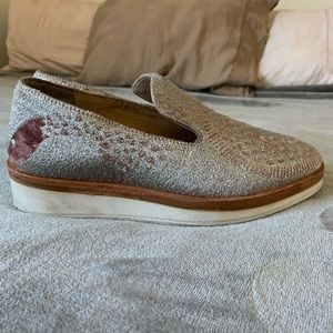 Free people platform sneaker/flat